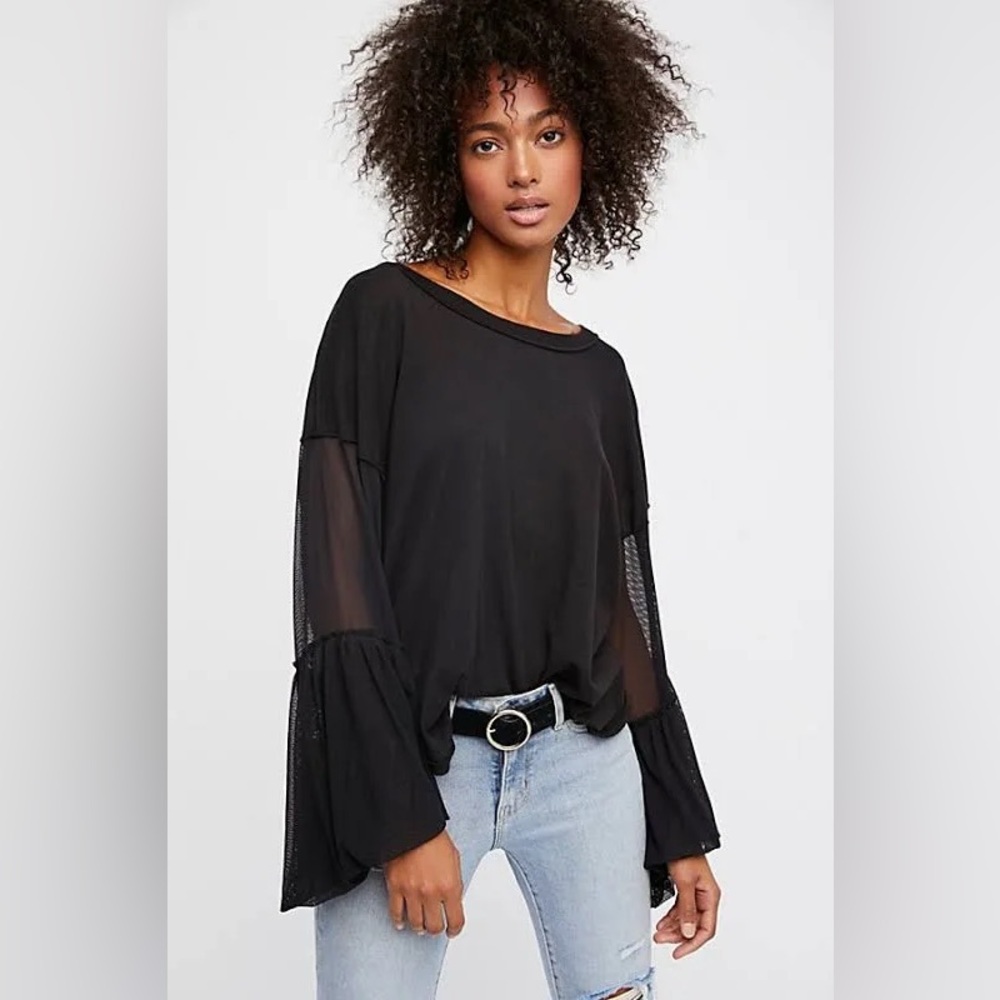 Free People Still Got It Top in Black